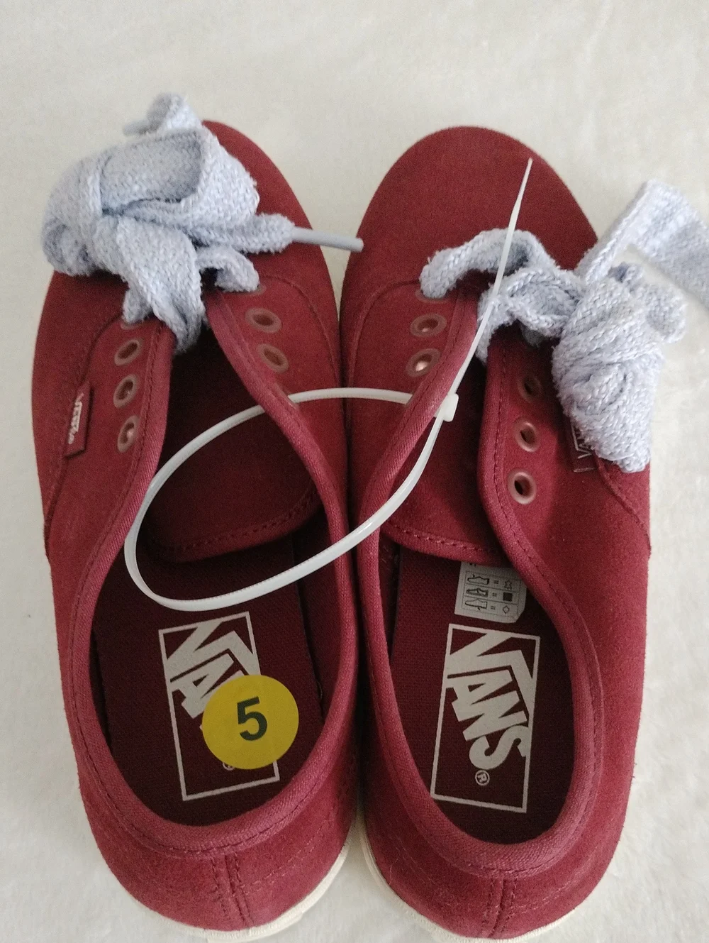 Vans Lowpro Fat Lace Sneakers Size 5